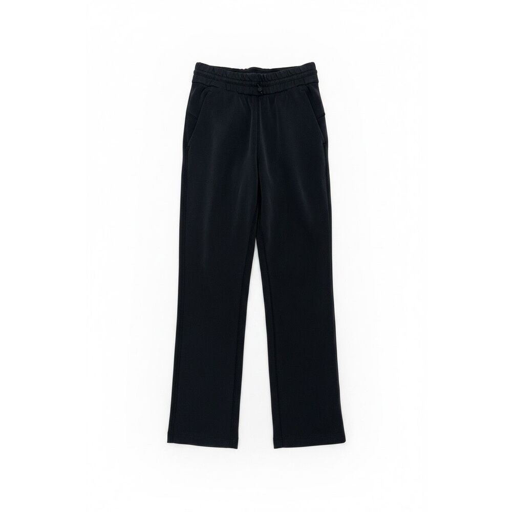 Lululemon Size 0 Softstreme High-Rise Pant Regular Black Straight Leg